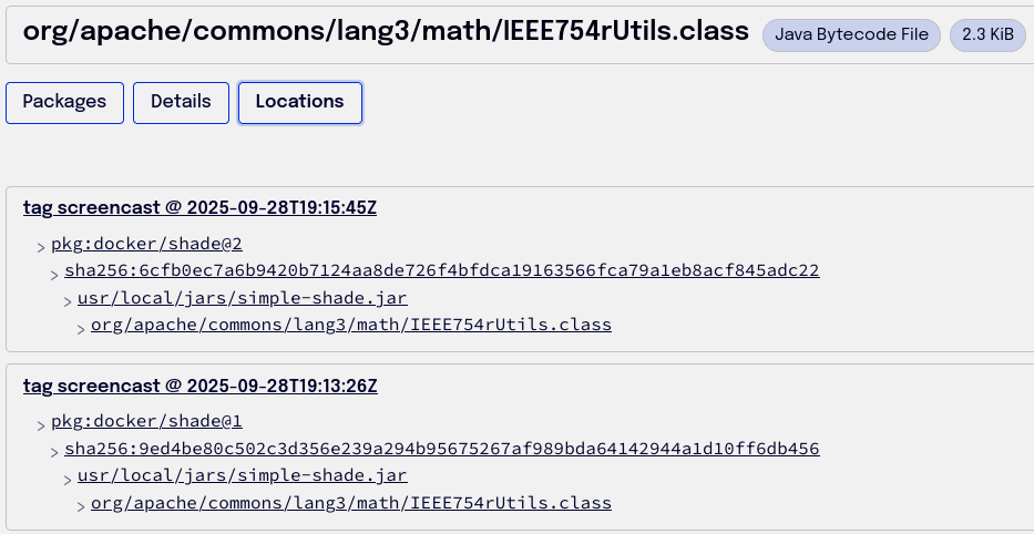 PQC Report Drill-down
